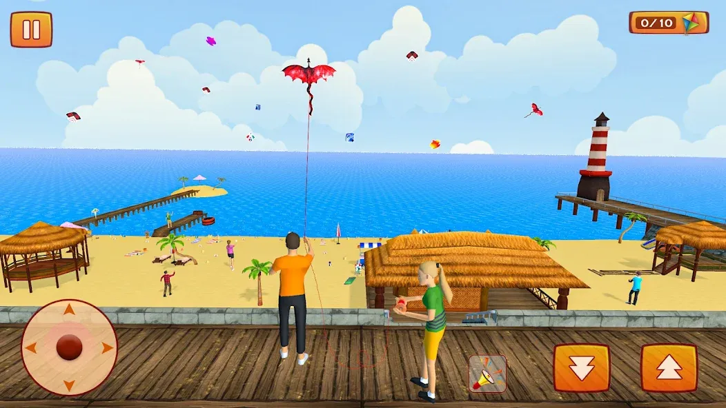 Kite Game: Kite Flying Game 3D  [МОД Меню] Screenshot 1