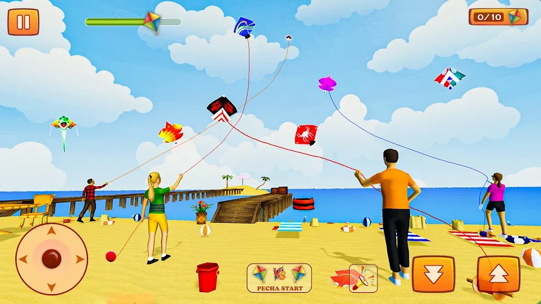 Kite Game: Kite Flying Game 3D  [МОД Меню] Screenshot 4