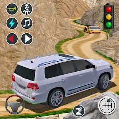 Взломанная Mountain Climb 4x4 Car Games (Маунтин Клайм 4х4 игры на машинах)  [МОД Unlimited Money] - полная версия apk на Андроид