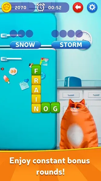 Kitty Scramble: Word Game  [МОД Меню] Screenshot 3