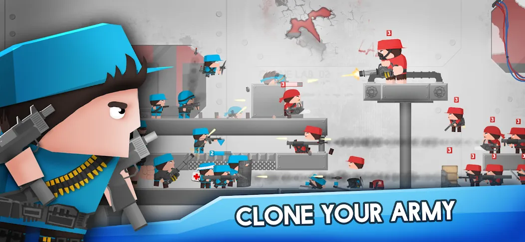 Clone Armies: Battle Game (Клоун армии)  [МОД Unlocked] Screenshot 1