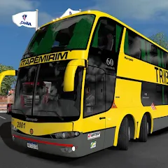 Скачать взломанную Bus Game Traveling Simulator  [МОД Много монет] - стабильная версия apk на Андроид