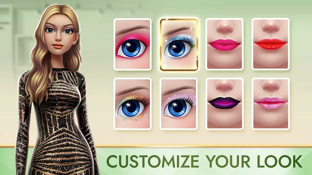 Super Stylist Fashion Makeover  [МОД Mega Pack] Screenshot 4