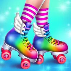 Взлом Roller Skating Girls  [МОД Все открыто] - полная версия apk на Андроид