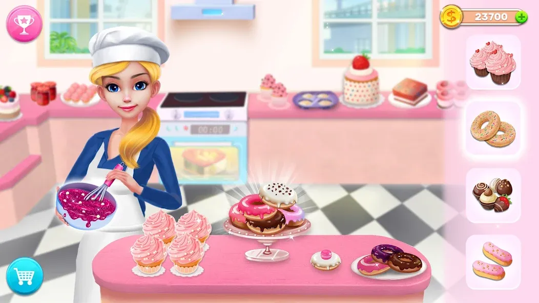 My Bakery Empire: Bake a Cake  [МОД Menu] Screenshot 1