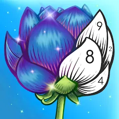 Взлом Color Swipe Coloring Book game  [МОД Бесконечные монеты] - последняя версия apk на Андроид