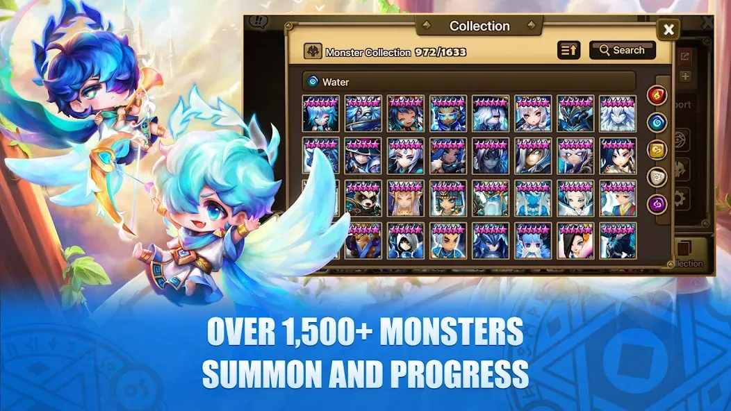 Summoners War  [МОД Unlimited Money] Screenshot 2