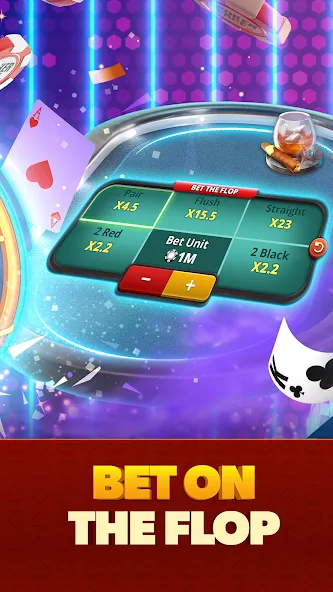 Poker Face: Texas Holdem Poker (Покер Фейс)  [МОД Unlimited Money] Screenshot 4