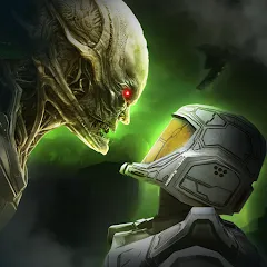 Скачать взломанную Alien - Dead Space Alien Games (сайфай)  [МОД Много монет] - стабильная версия apk на Андроид