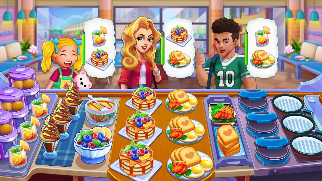 Food Voyage: Fun Cooking Games (Фуд Воядж)  [МОД Unlocked] Screenshot 3