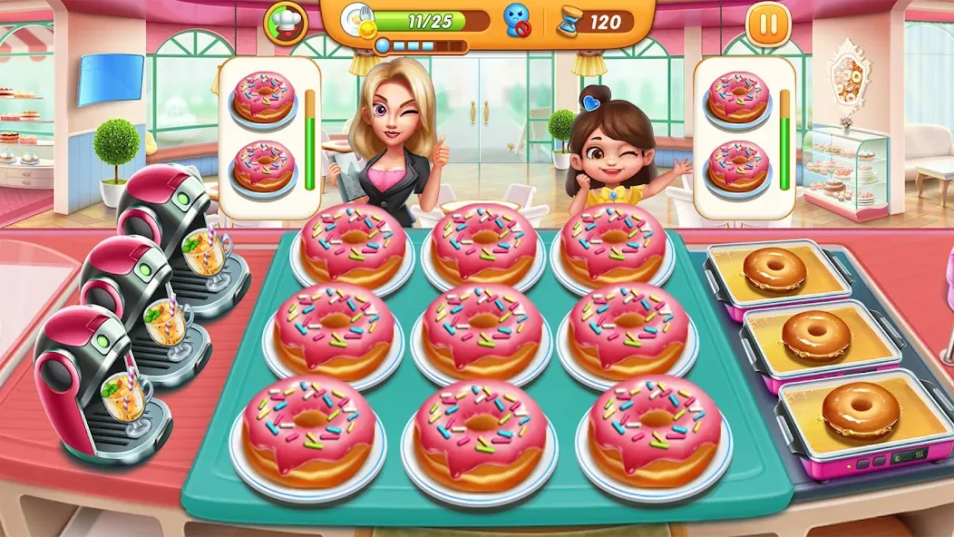 Cooking City - Cooking Games (Кукинг Сити)  [МОД Меню] Screenshot 5