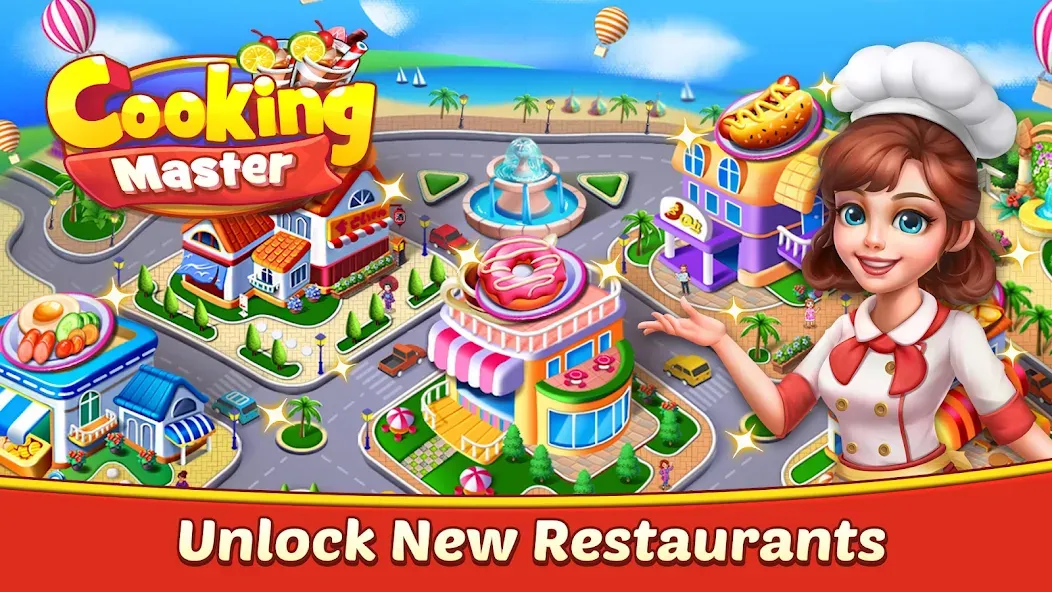 Cooking Master:Restaurant Game (Кукинг Мастер)  [МОД Меню] Screenshot 1