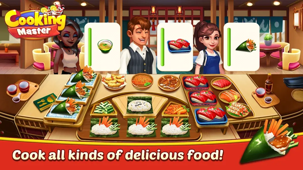 Cooking Master:Restaurant Game (Кукинг Мастер)  [МОД Меню] Screenshot 3