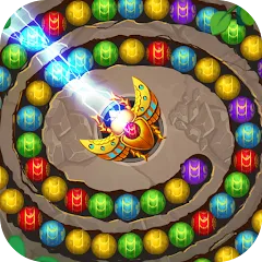 Скачать взломанную Jungle Marble Blast  [МОД Бесконечные монеты] - стабильная версия apk на Андроид