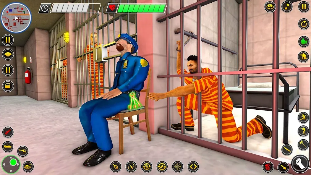 Grand Jail Prison: Escape Game (Гранд Джейл Призон)  [МОД Mega Pack] Screenshot 1