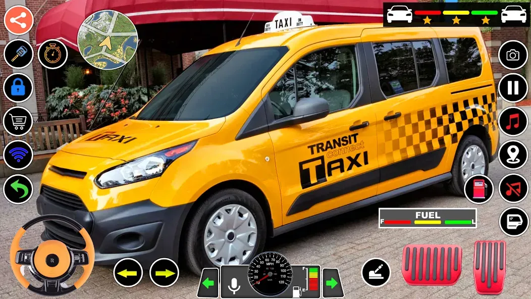 US Taxi Game 2023-Taxi Driver  [МОД Menu] Screenshot 2