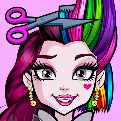 Скачать взломанную Monster High™ Beauty Salon (Монстер Хай)  [МОД Много денег] - полная версия apk на Андроид