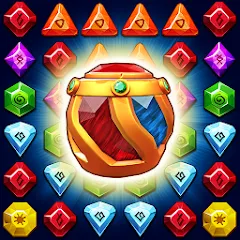 Взлом Jewel Ancient Pyramid Treasure  [МОД Много денег] - последняя версия apk на Андроид