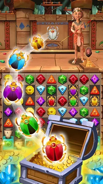 Jewel Ancient 2: lost gems (Джуэл Эншиент 2)  [МОД Unlocked] Screenshot 1