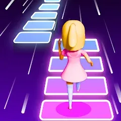 Скачать взлом Melody Run - Cute Popcat Music (Мелодия Ран)  [МОД Меню] - полная версия apk на Андроид