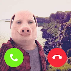 Взломанная John Pork In Video Call (Джон Порк ин Видео Колл)  [МОД Бесконечные монеты] - последняя версия apk на Андроид