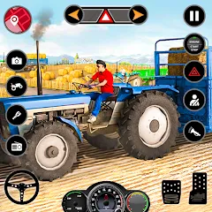 Скачать взлом Tractor Simulator Farm Games (Фарминг игры)  [МОД Menu] - стабильная версия apk на Андроид