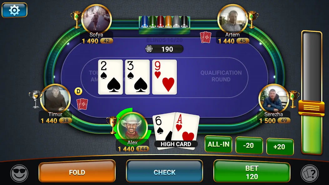 Poker Championship Tournaments  [МОД Бесконечные деньги] Screenshot 3