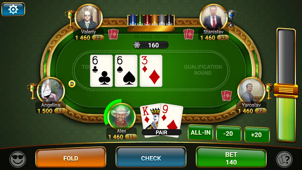 Poker Championship Tournaments  [МОД Бесконечные деньги] Screenshot 4