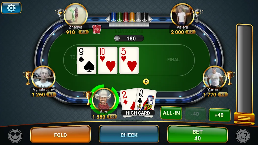 Poker Championship Tournaments  [МОД Бесконечные деньги] Screenshot 5