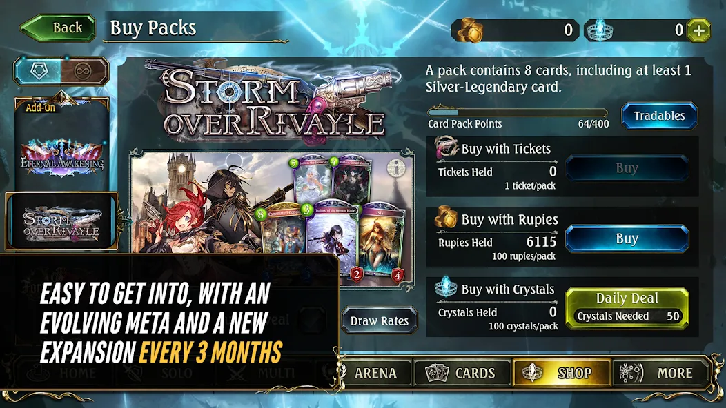 Shadowverse CCG (Шадовверс ККГ)  [МОД Меню] Screenshot 4