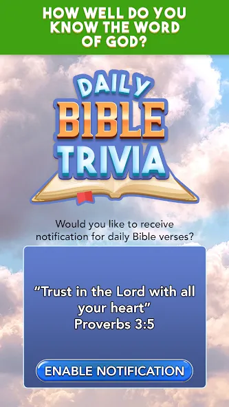 Daily Bible Trivia Bible Games (Ежедневные викторины Библии библейские игры)  [МОД Меню] Screenshot 3