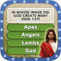 Скачать взломанную Daily Bible Trivia Bible Games (Ежедневные викторины Библии библейские игры)  [МОД Меню] - полная версия apk на Андроид