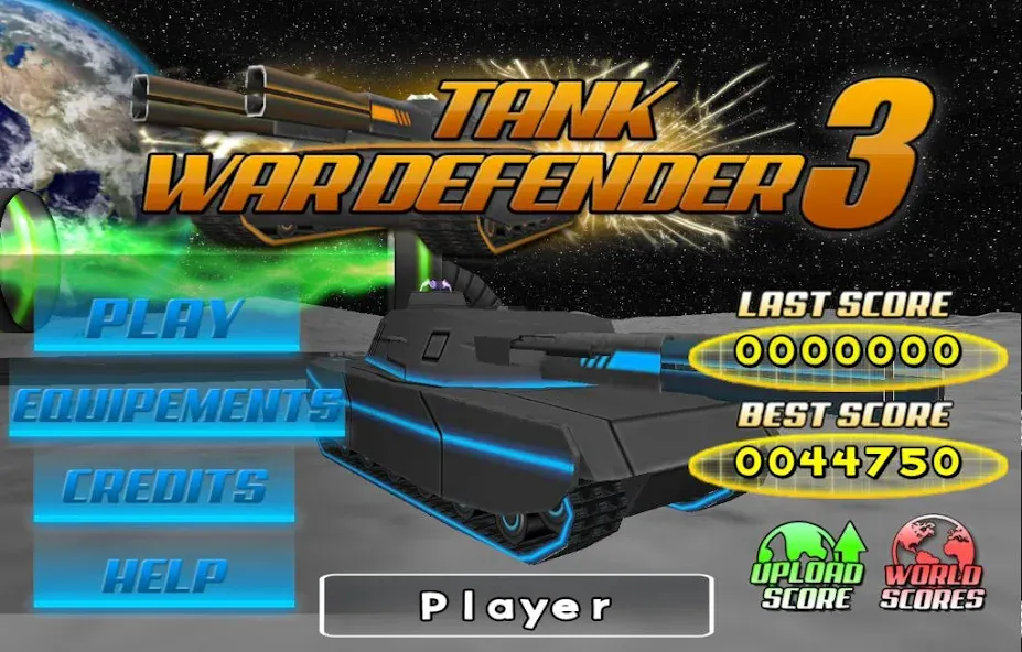 Tank War Defender 3 (Танковая война Защитник 3)  [МОД Mega Pack] Screenshot 1