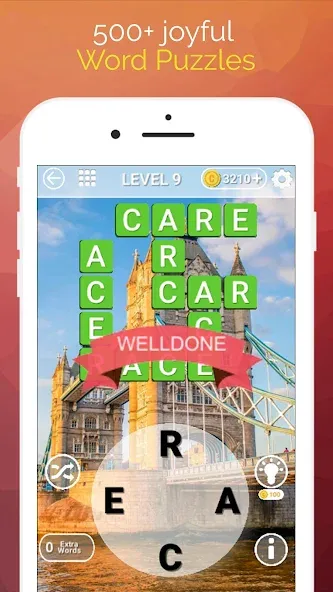 Word Travel: Wonders Trip Game  [МОД Unlimited Money] Screenshot 1