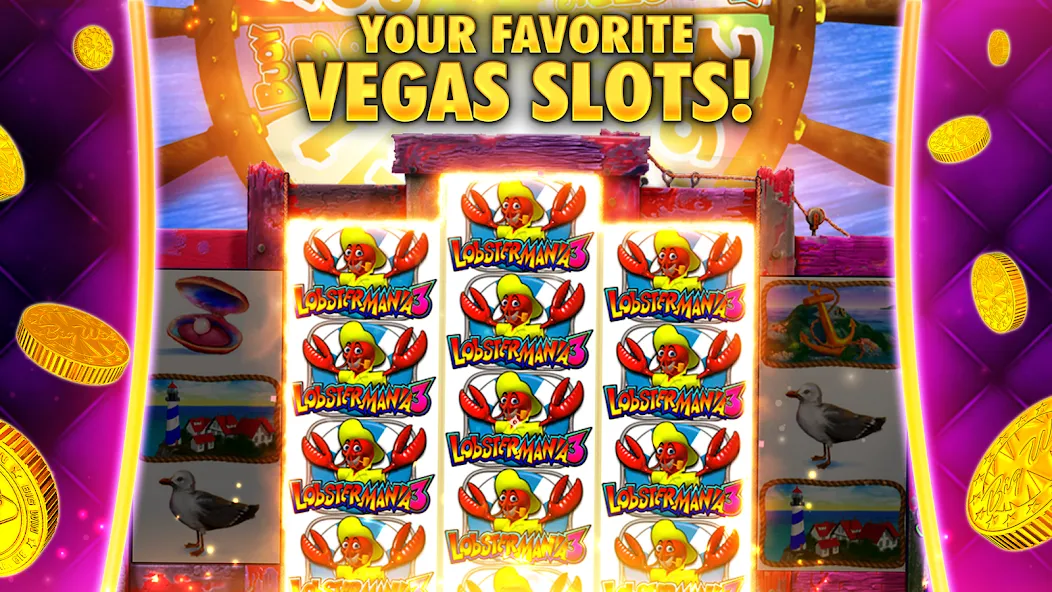 DoubleDown Casino Vegas Slots (Даблдаун)  [МОД Меню] Screenshot 1