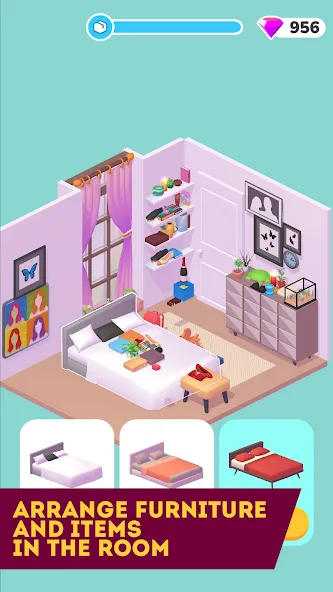 Decor Life - Home Design Game (Декор Лайф)  [МОД Много монет] Screenshot 3