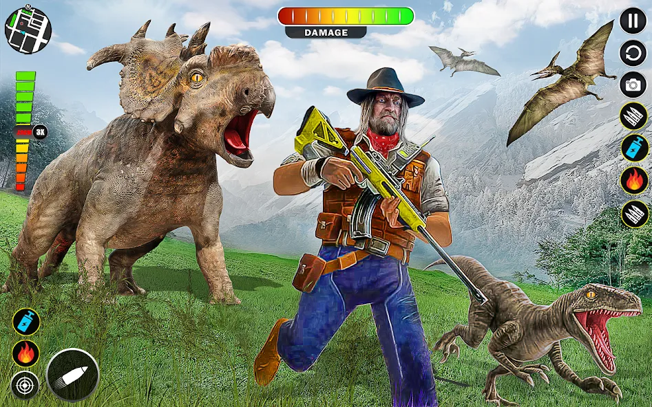 Real Dino Hunter 3D Gun Games (Уайлд Динозавр Хантер Ган Геймс)  [МОД Все открыто] Screenshot 4