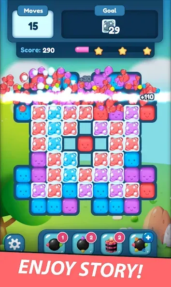 Match Blast Puzzle 3  [МОД Много денег] Screenshot 4