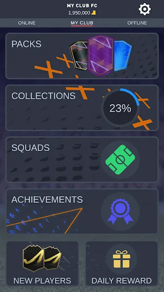 DEVCRO 23 - Draft, Packs! (ДЕВКРО ФУТ 23)  [МОД Menu] Screenshot 1