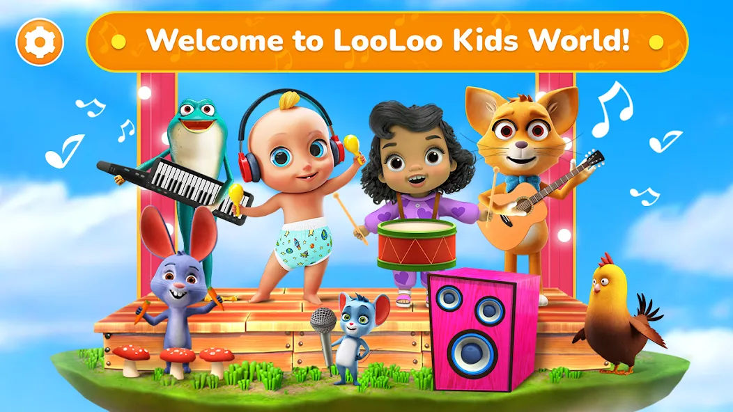 LooLoo Kids: Fun Baby Games!  [МОД Много монет] Screenshot 1