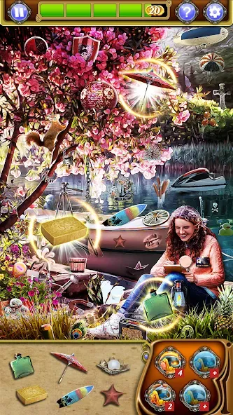 Hidden Object: 4 Seasons (Хидден Объект)  [МОД Меню] Screenshot 2