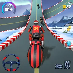 Скачать взломанную Bike Race: Racing Game (Байк Гейм 3D)  [МОД Unlimited Money] - полная версия apk на Андроид