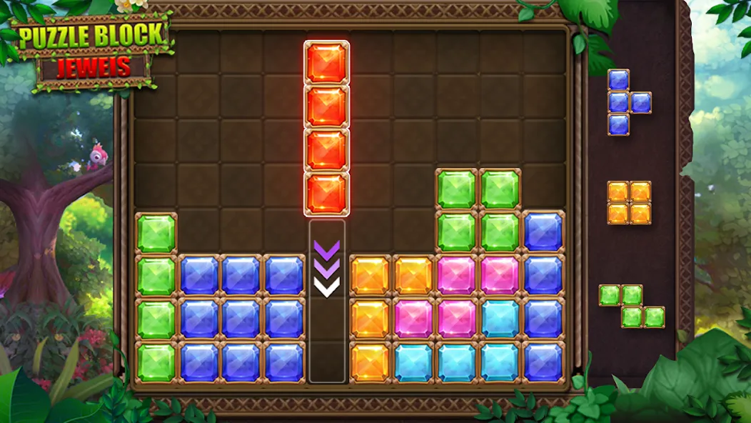 Puzzle Block Jewels (Пазл Блок Драгоценности)  [МОД Mega Pack] Screenshot 5