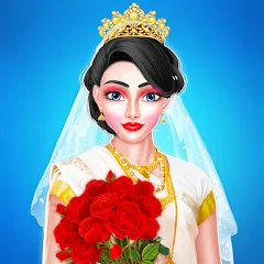 Скачать взломанную Indian Bride Makeup Games (Индийская невеста игры по макияжу)  [МОД Бесконечные монеты] - полная версия apk на Андроид