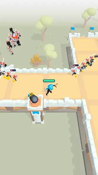 Wild Archer: Castle Defense (Ланд Инвейдер)  [МОД Unlimited Money] Screenshot 2