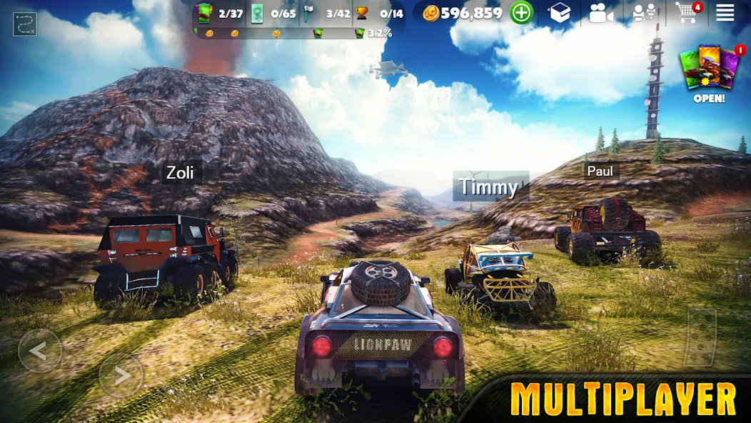 OTR - Offroad Car Driving Game (ОТР)  [МОД Бесконечные монеты] Screenshot 3