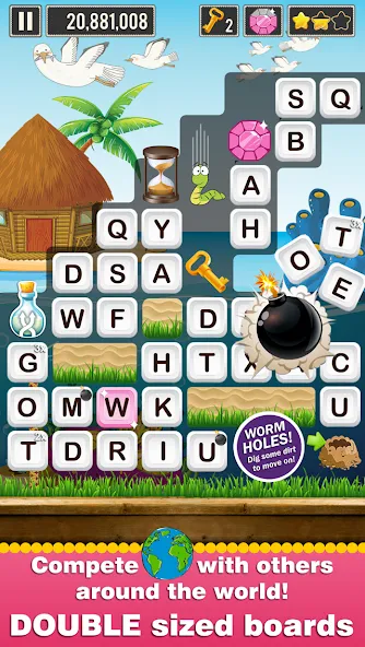 Word Wow Around the World (Уорд Вау Вокруг Мира)  [МОД Бесконечные монеты] Screenshot 2