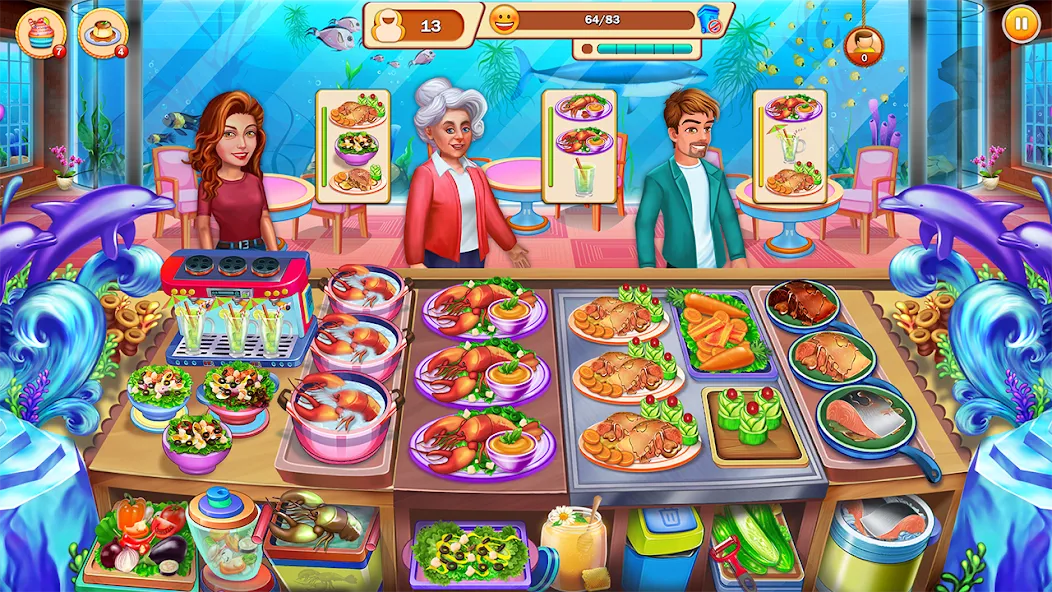 Food Cooking: Chef Restaurant  [МОД Все открыто] Screenshot 4