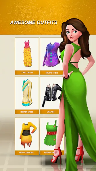 Girls Dress Up: Makeup Games  [МОД Меню] Screenshot 3