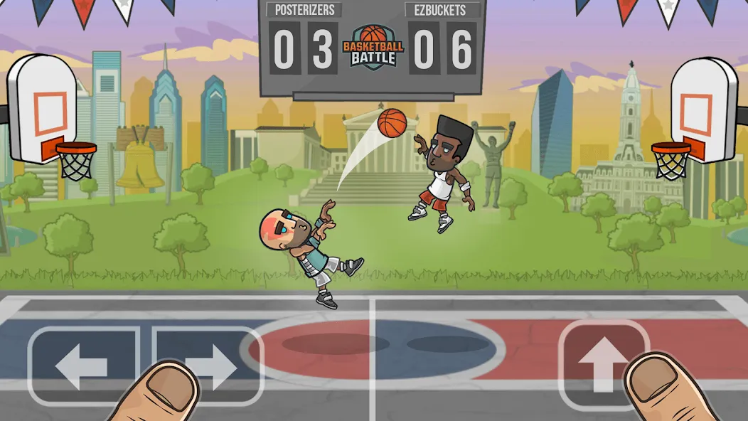 Basketball Battle  [МОД Много денег] Screenshot 1